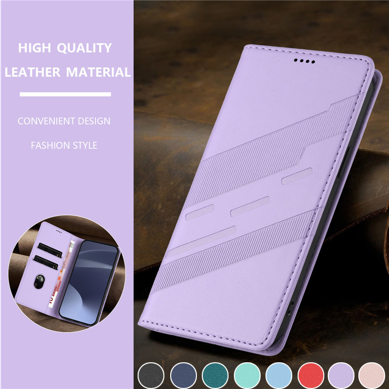 Luxury Bags Kl - Note15 Fundas Lüks Kapaklı Telefon Kılıfı