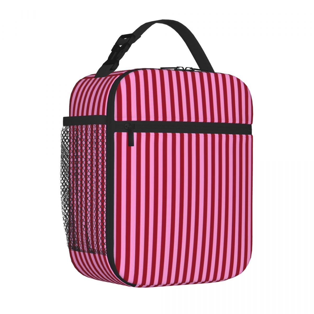 Luxury Bags On Sales - Sıcak Fırsat Ahududu Kırmızısı Pembe Çizgili
