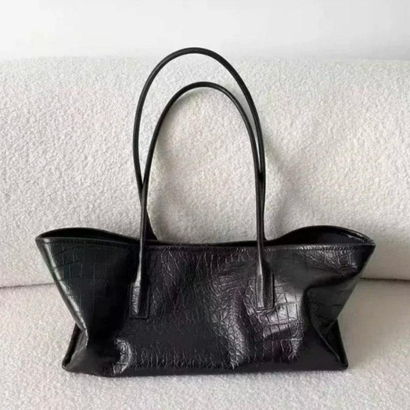 Luxury Bags Tote - Lüks Retro PU Yumuşak Deri Timsah