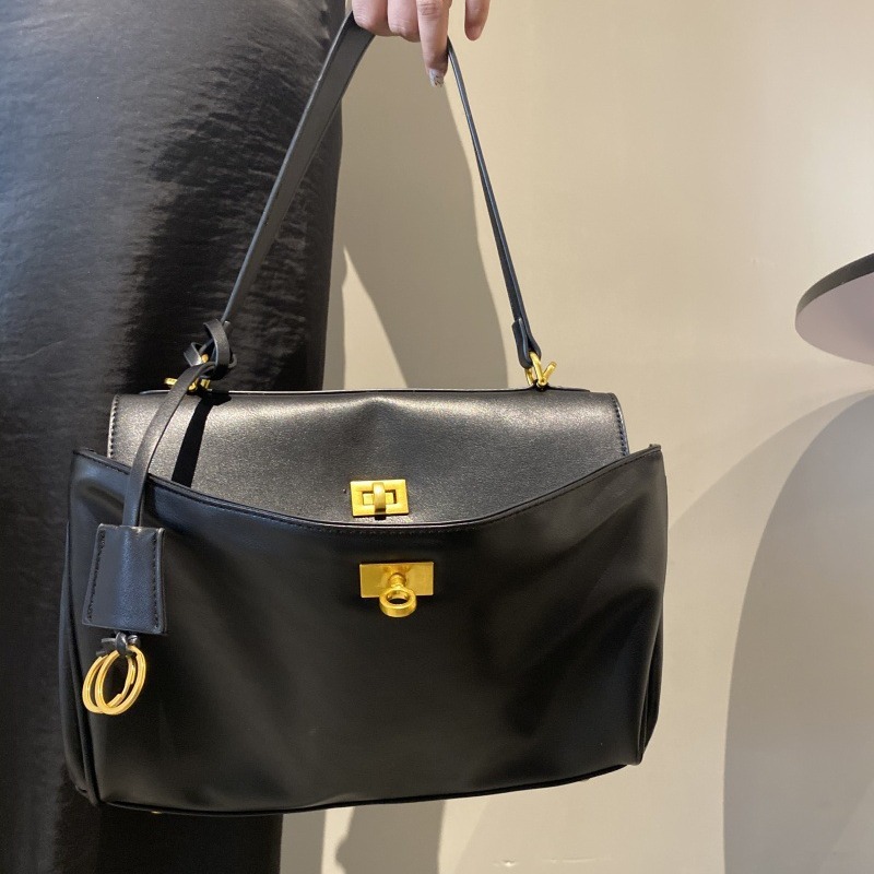 Luxury Bags Tote - Kadınlar için İnek Derisi Büyük Kapasiteli