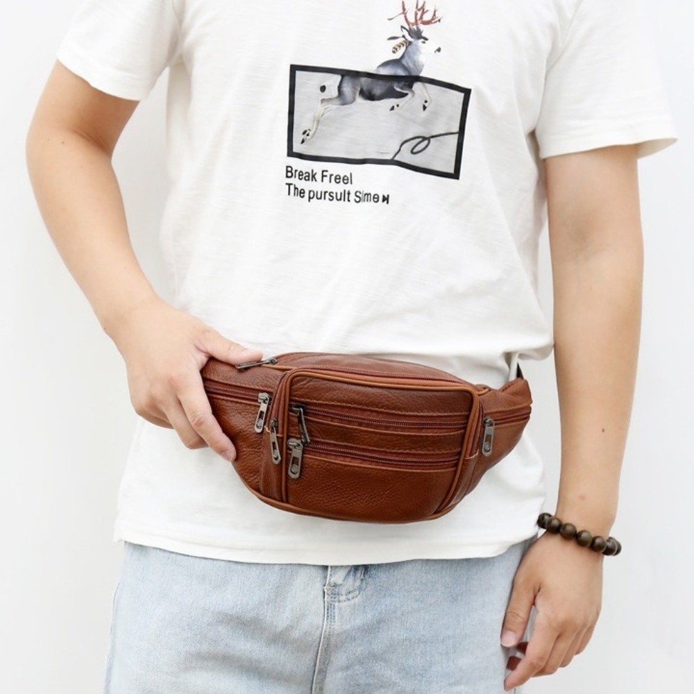Lüks, Çok Gözlü, Deri Bel Çant - Luxury Bags Leather incelemesi ve fiyatı