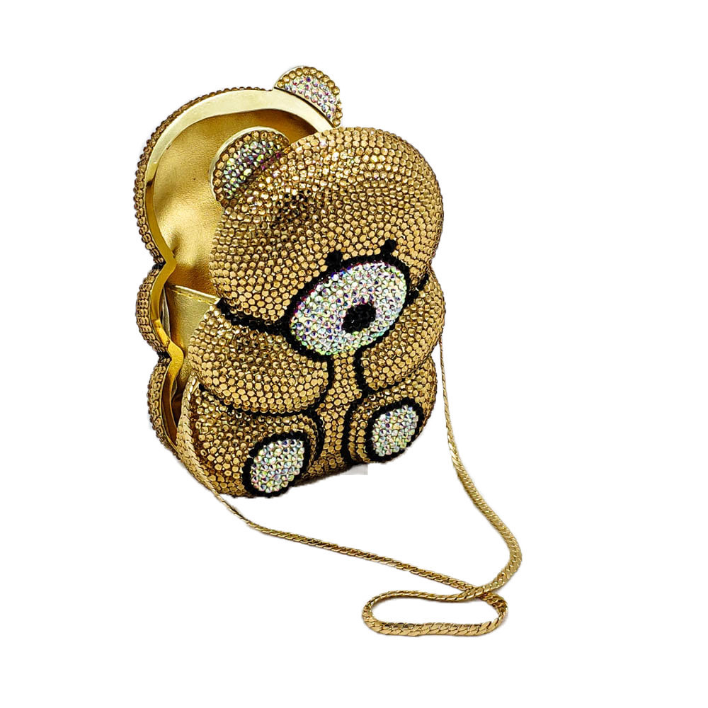 Sevimli Ayı Taşlı Abiye Çantas - Luxury Bags Cute incelemesi ve fiyatı