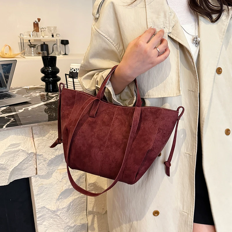Hafif Lüks Düz PU Tokalı Omuz  - Luxury Bags Tote incelemesi ve fiyatı