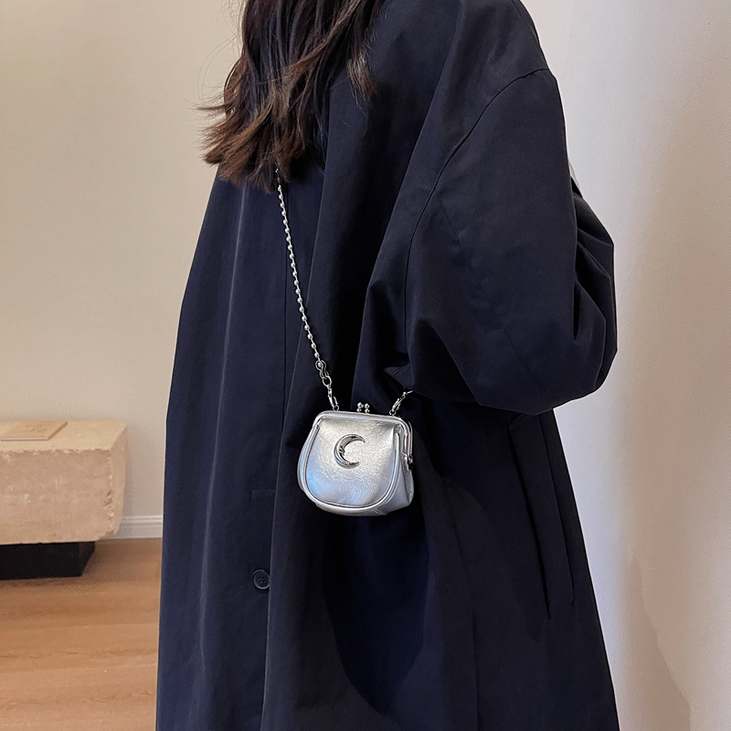 Gümüş Mini Sevimli Kadınlar iç - Luxury Bags Cute incelemesi ve fiyatı