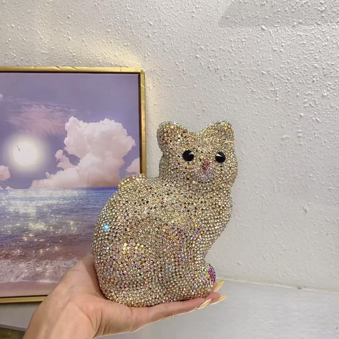 Altın Sevimli Kedi Şekli Kadın - Luxury Bags Cute incelemesi ve fiyatı
